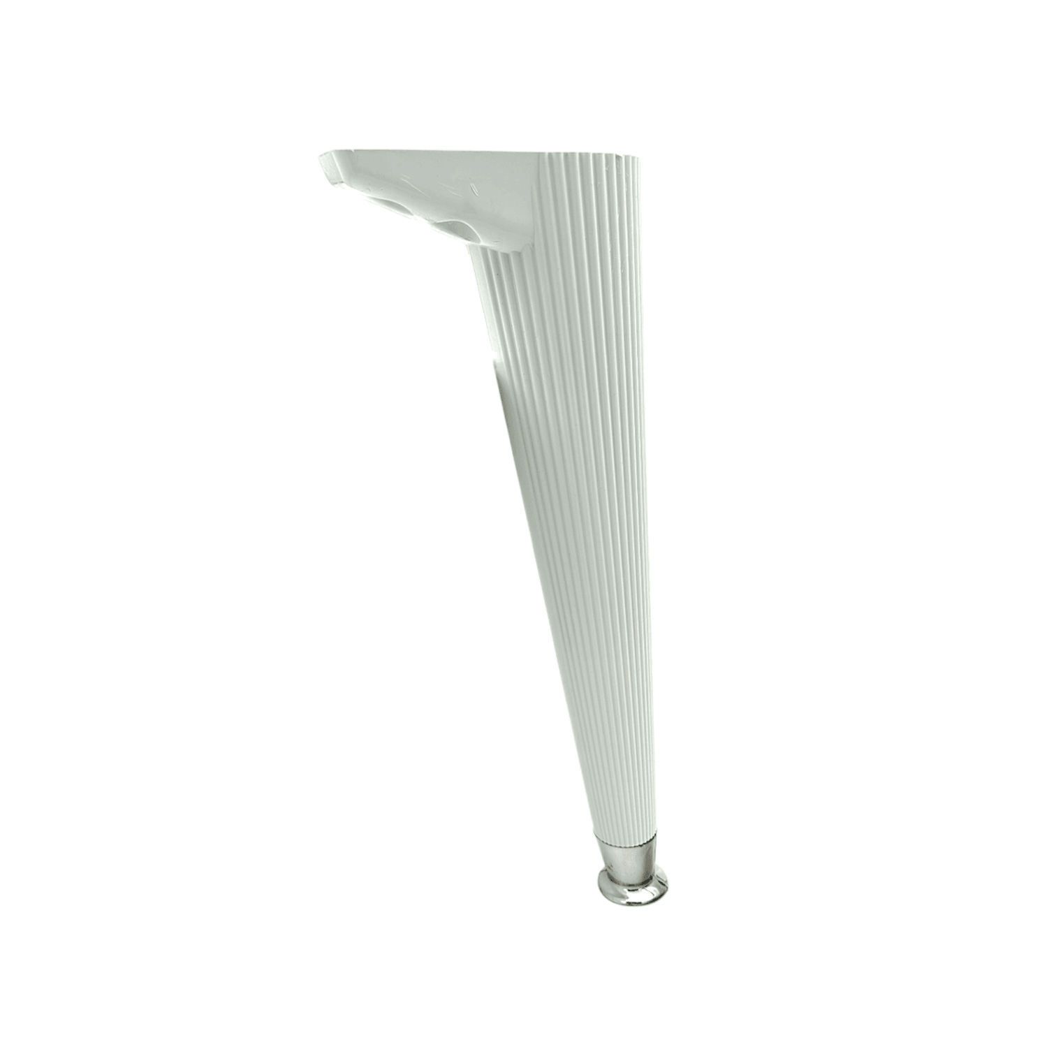 Yağmur Plastik Nefes Ayak Beyaz - Krom 40cm
