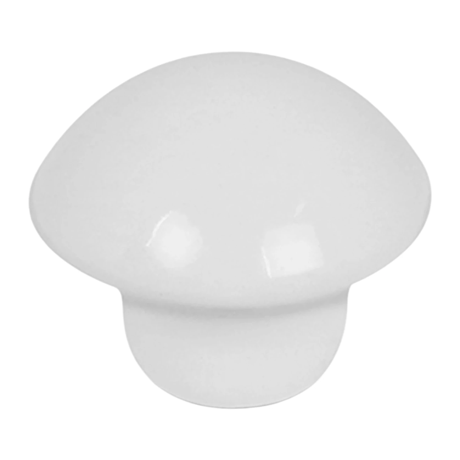 MC Metal Mantar Beyaz Düğme Kulp