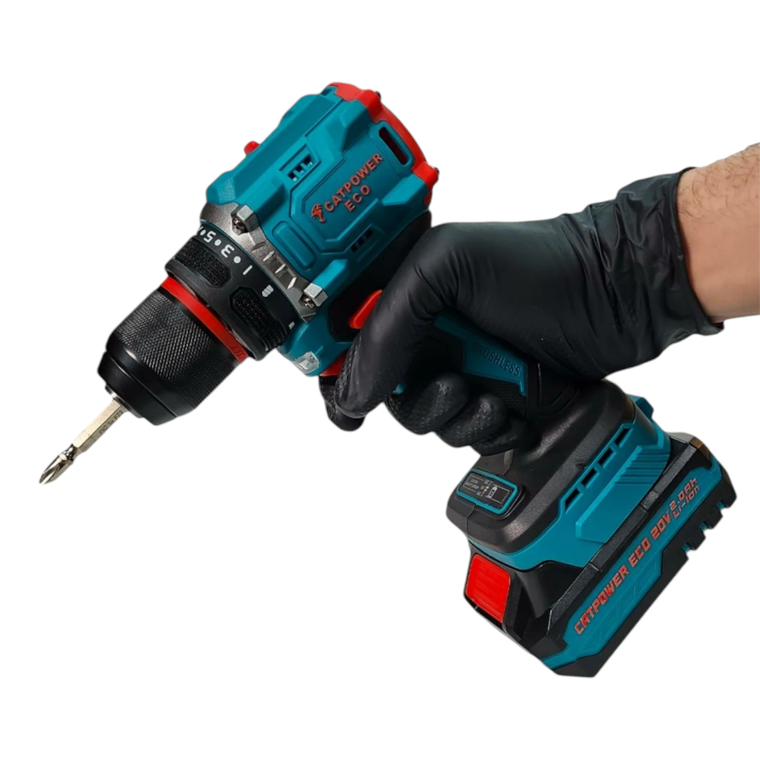 Catpower E1010 Kömürsüz Akülü Vidalama Li-İon 20V 2.0Ah 10mm