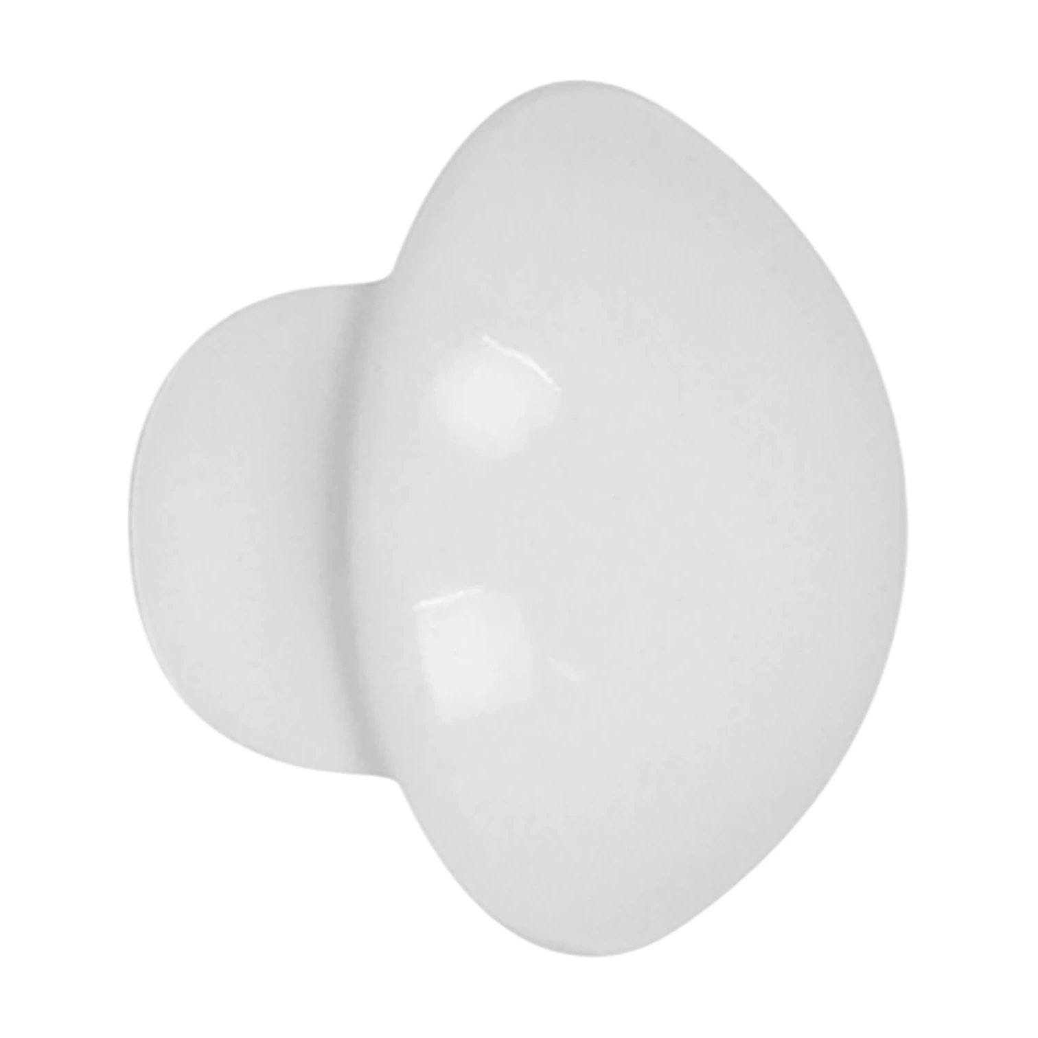 MC Metal Mantar Beyaz Düğme Kulp