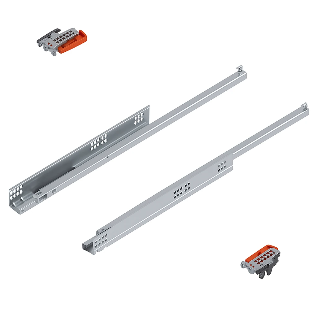 Blum Tandem Frenli Çekmece Rayı Kısmi Açılım