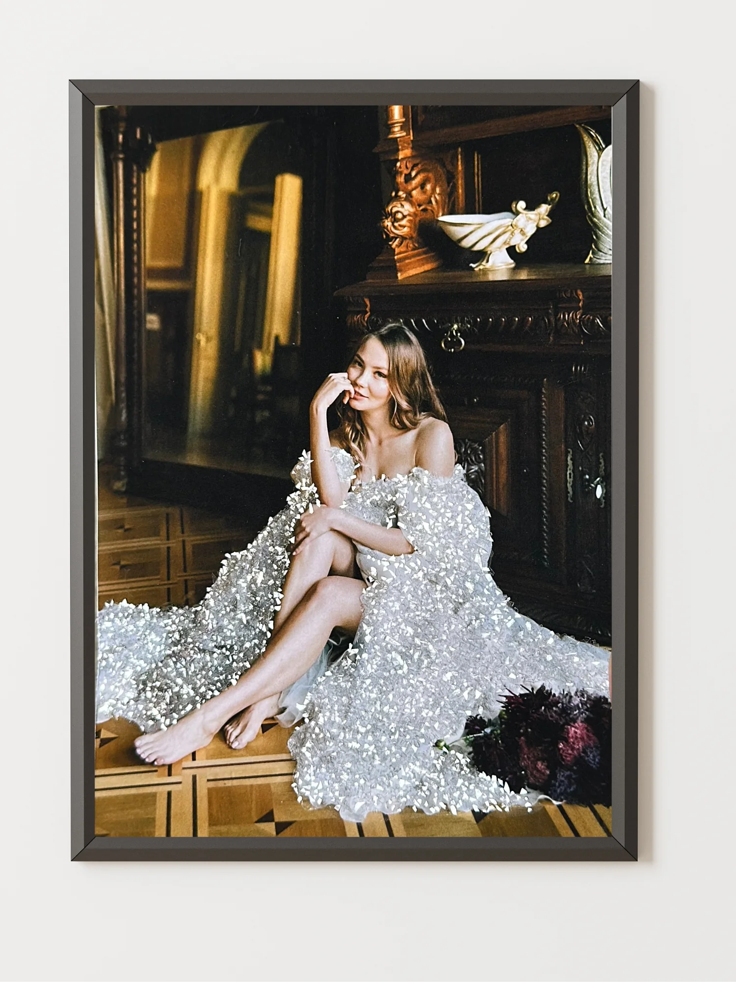 Kişiye Özel Parıltılı Tablo