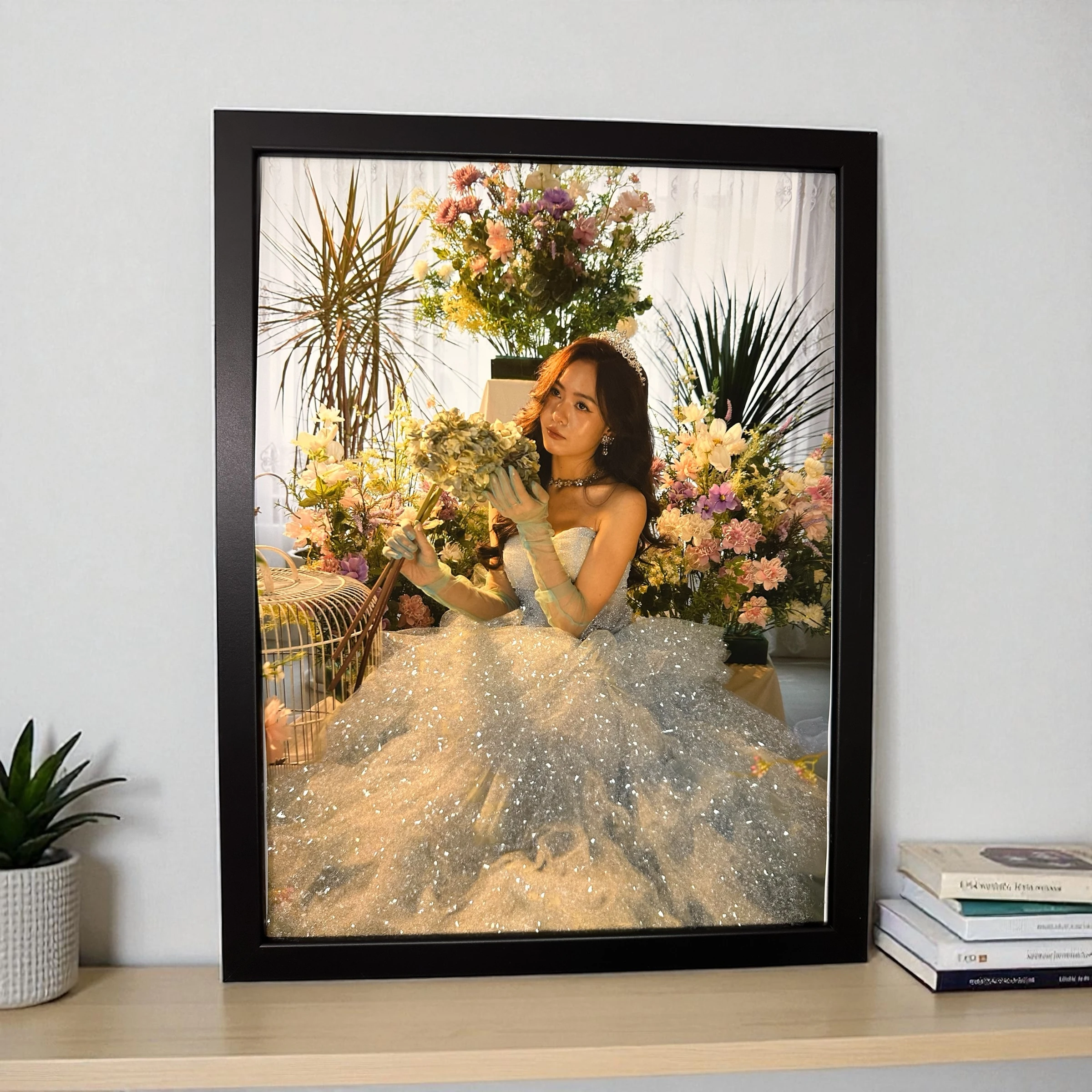 Kişiye Özel Parıltılı Tablo