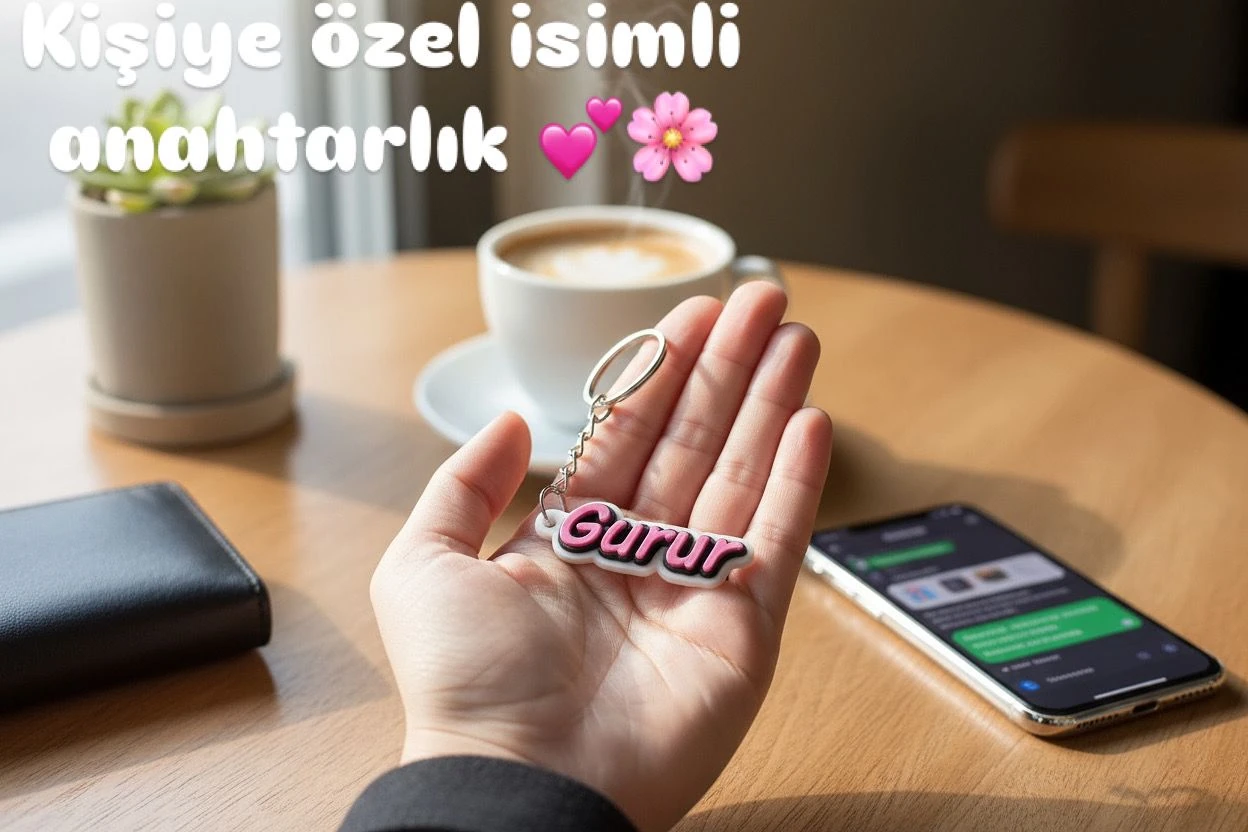 Kişiye özel tasarım anahtarlık