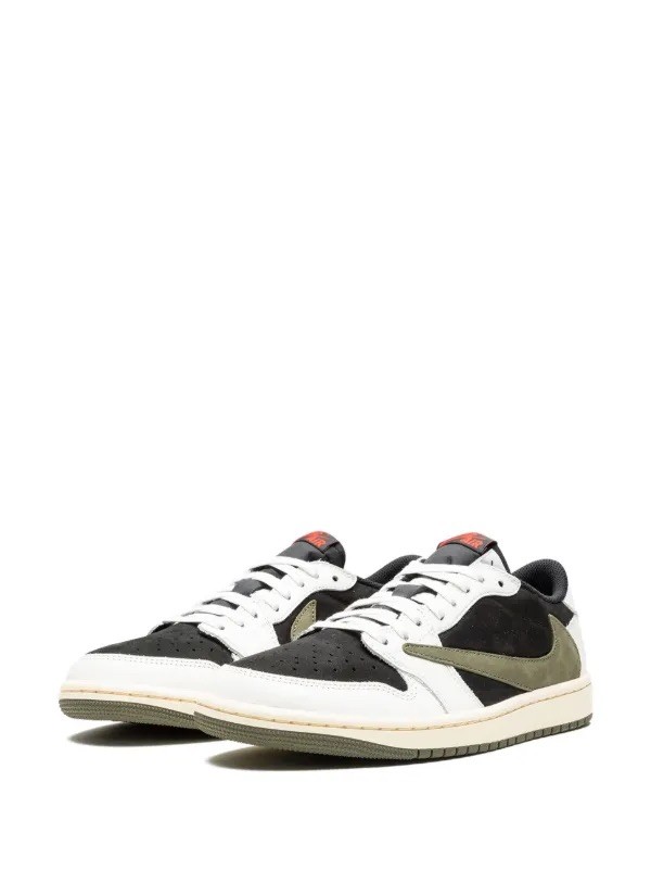  Jordan x Travis Scott Air Jordan 1 Low OG "Olive" sneakers