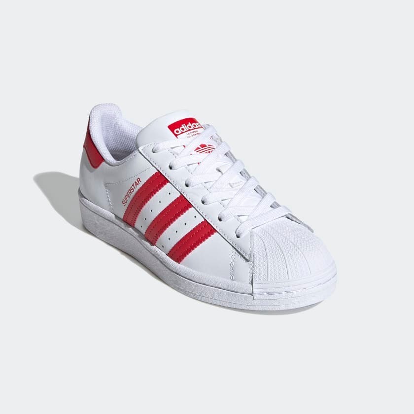 Superstar White Red Sneakers