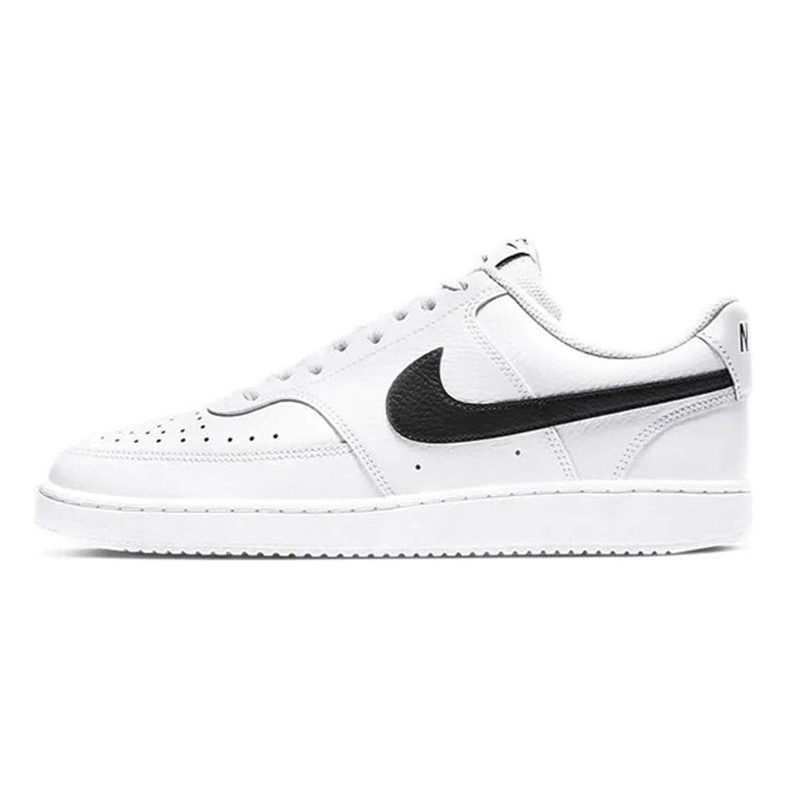 Court Vision Low White Black Sneakers