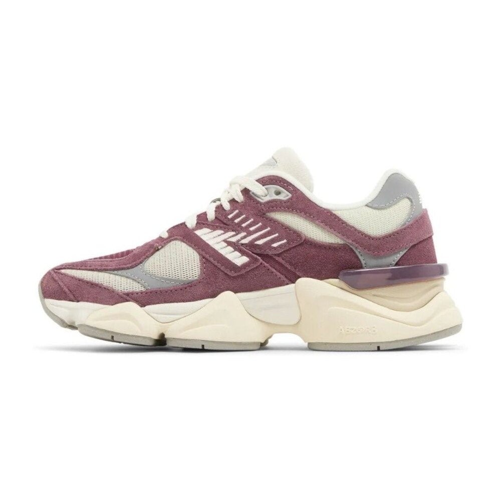 9060 Washed Burgundy Sneakers