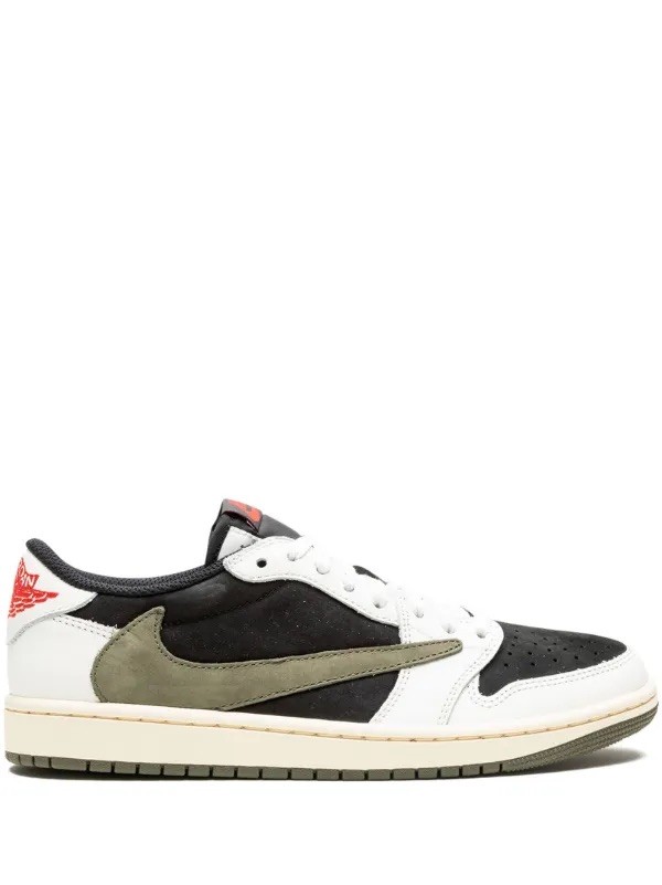  Jordan x Travis Scott Air Jordan 1 Low OG "Olive" sneakers