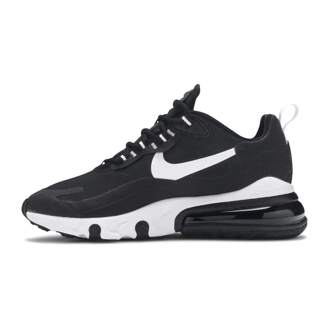 Air Max 270 React Black White Sneakers