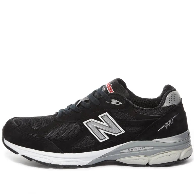 990v3 Made In USA Black Sneakers