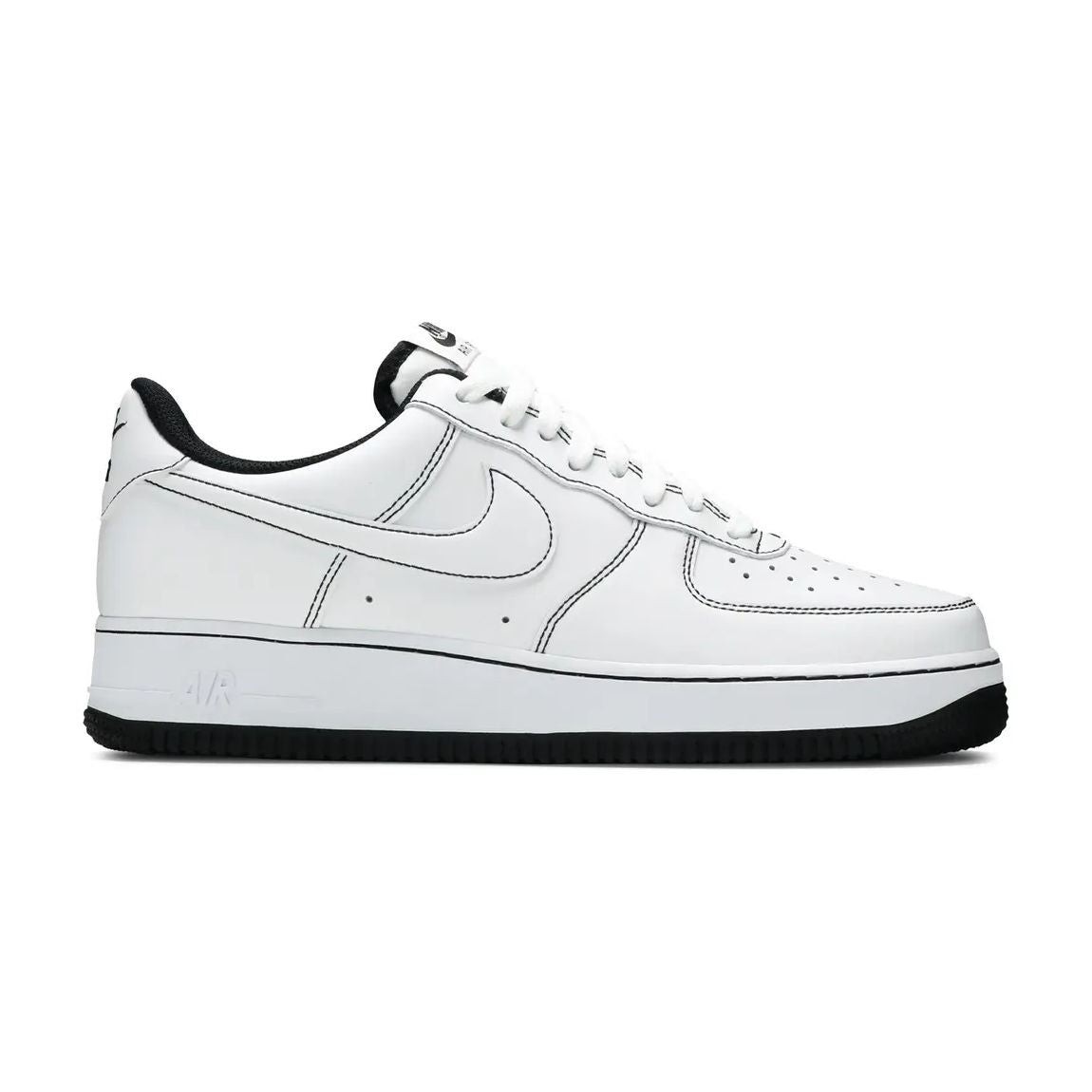 Air Force 1 ’07 Contrast Stitch Black Sneakers