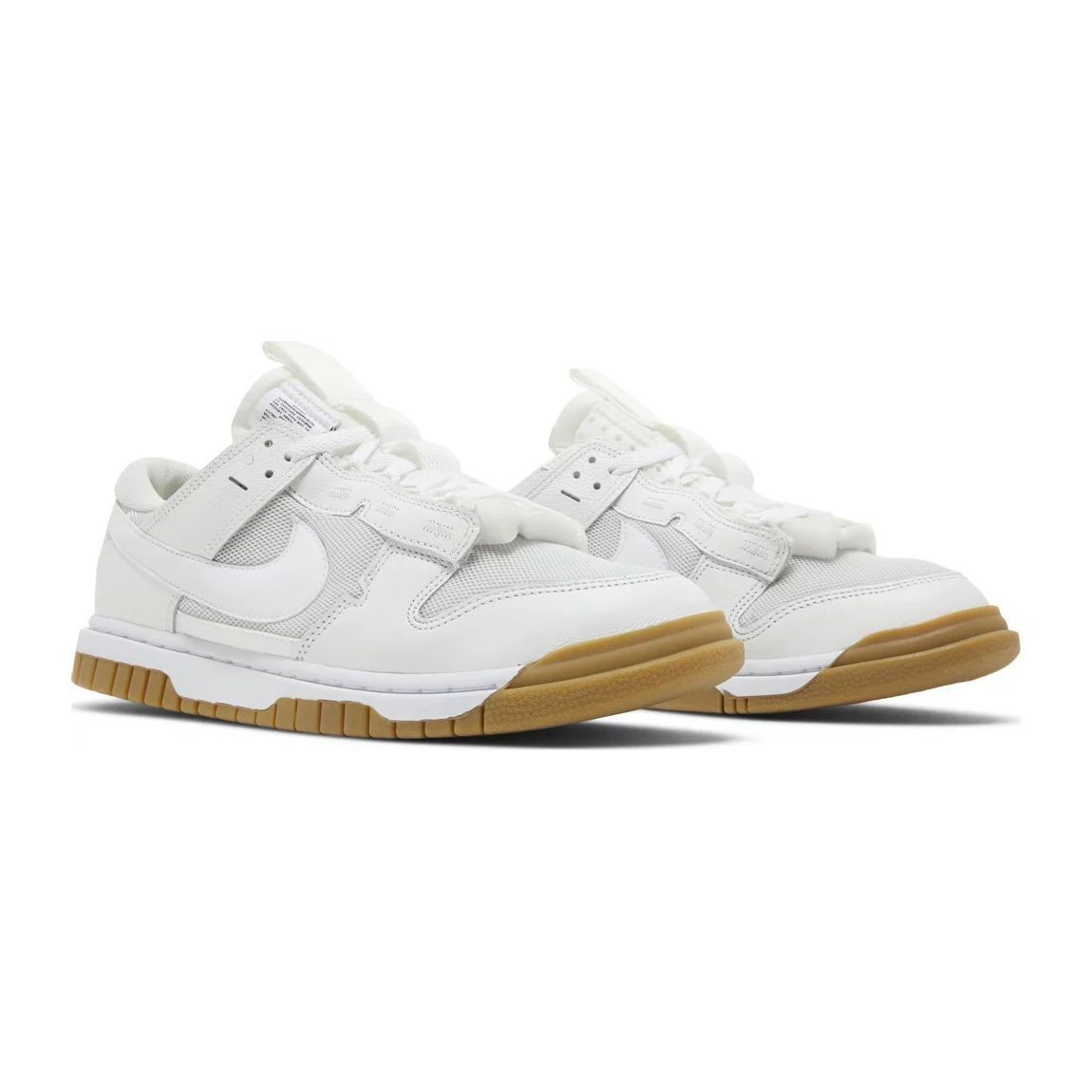 Air Dunk Low Jumbo White Gum Sneakers