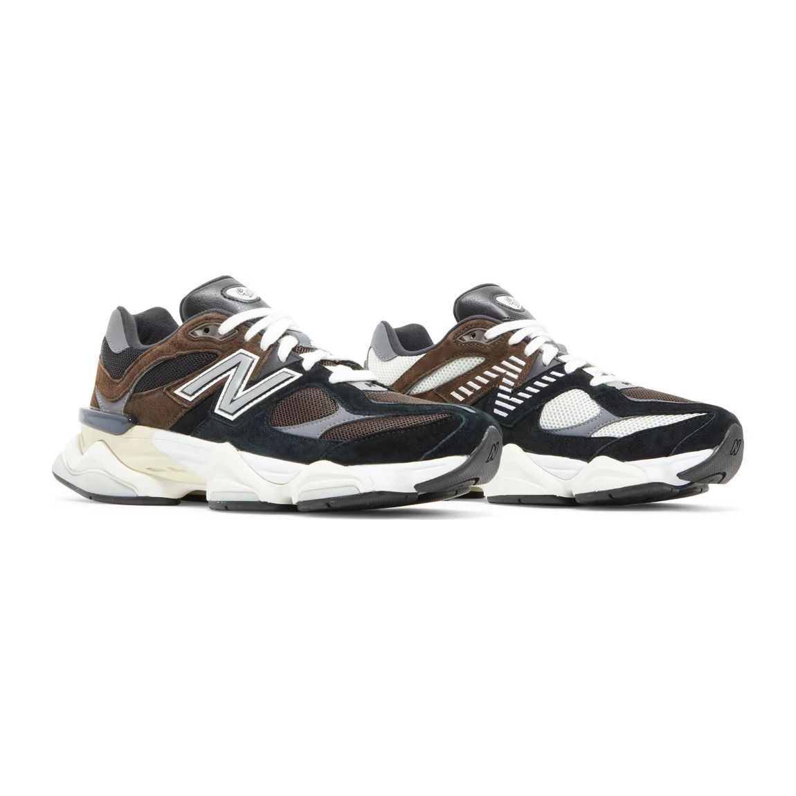 9060 Brown Black Sneakers
