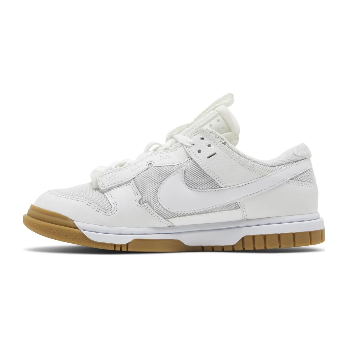 Air Dunk Low Jumbo White Gum Sneakers