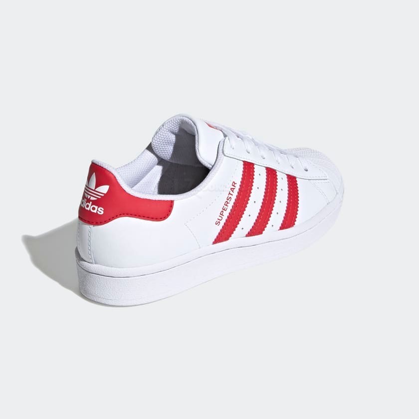 Superstar White Red Sneakers