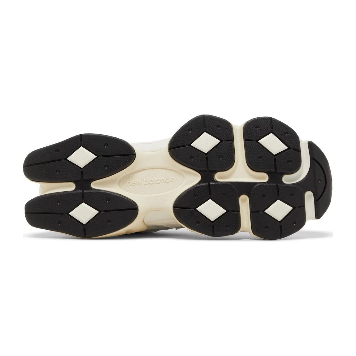 9060 White Black Sneakers