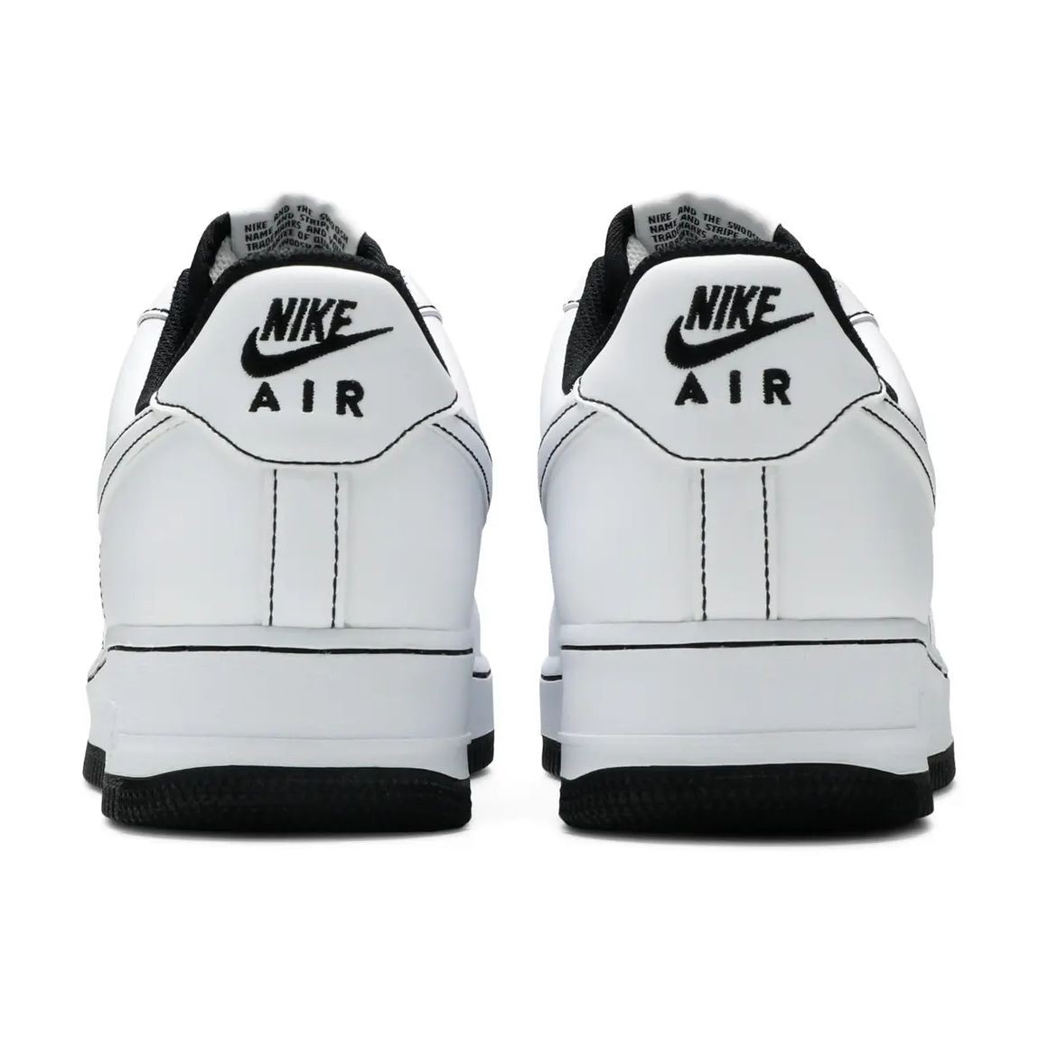 Air Force 1 ’07 Contrast Stitch Black Sneakers