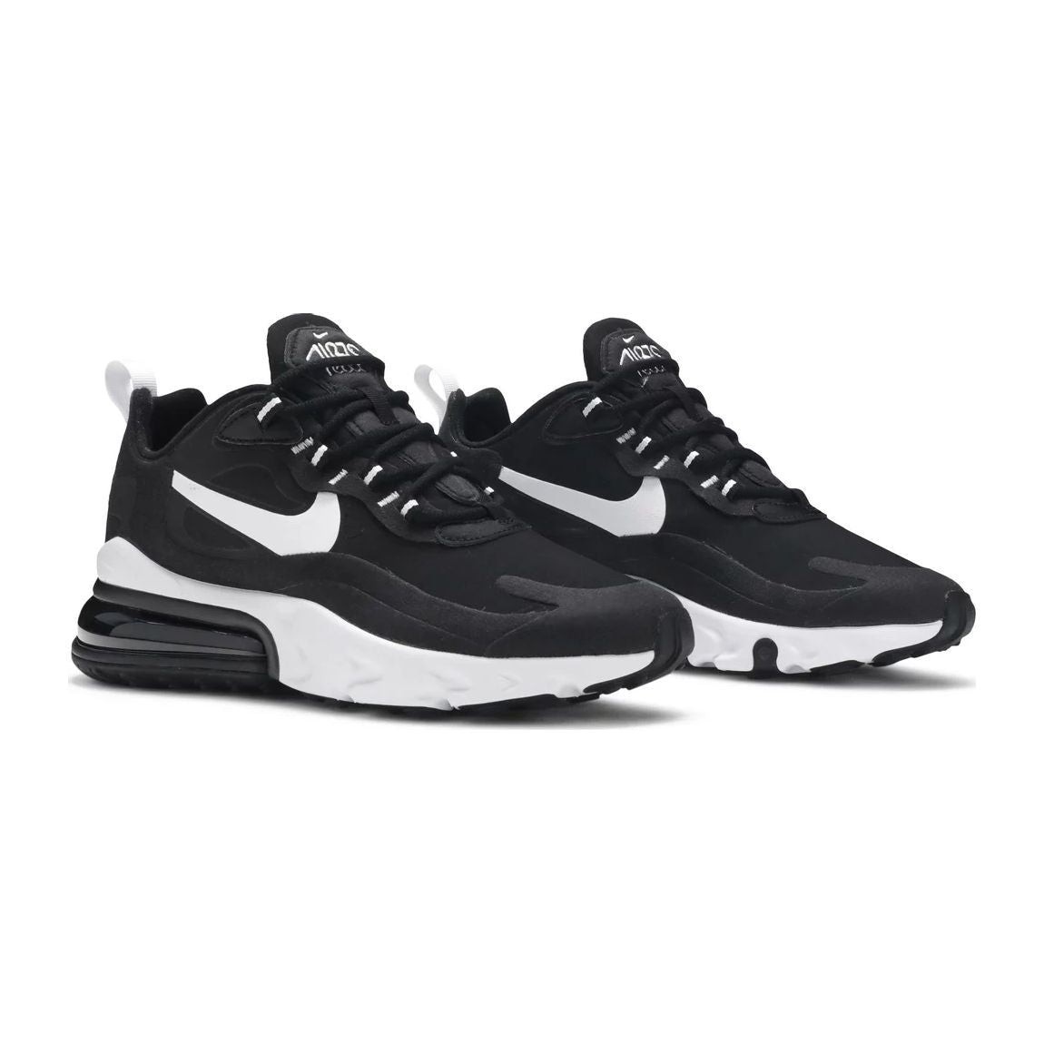 Air Max 270 React Black White Sneakers