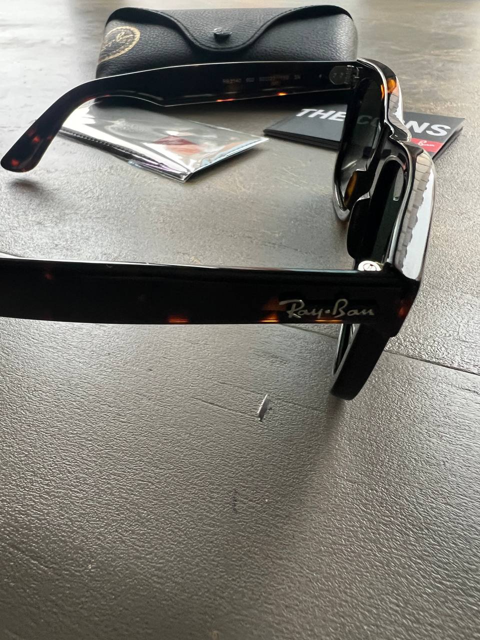 Wayfarer Unisex Tortoise Kare Güneş Gözlüğü