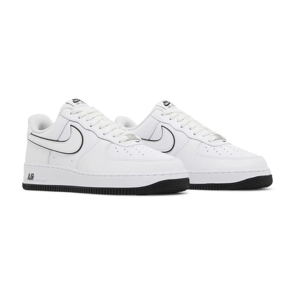 Air Force 1 ’07 Low White Black Outline Sneakers