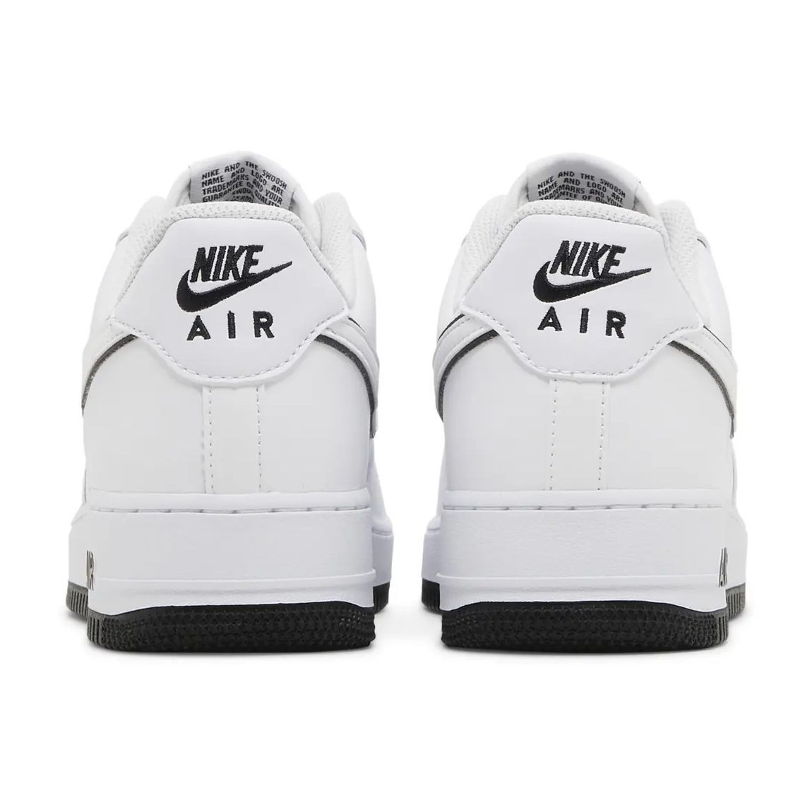 Air Force 1 ’07 Low White Black Outline Sneakers
