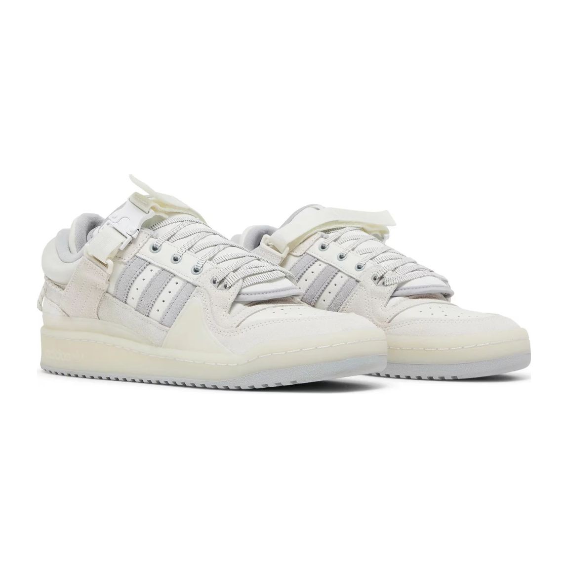 Bad Bunny x Forum Buckle Low White Clear