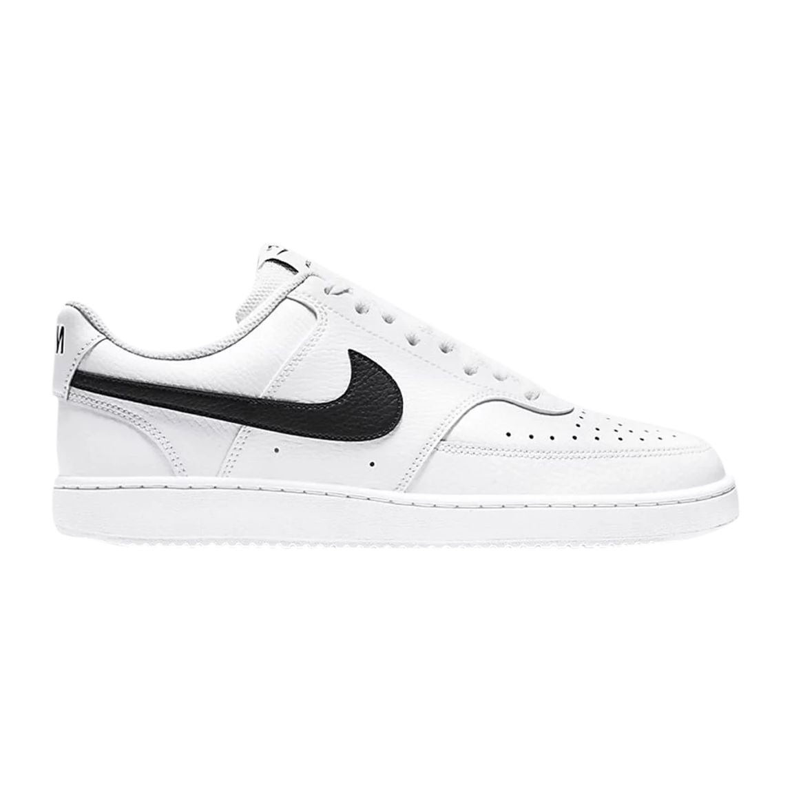 Court Vision Low White Black Sneakers
