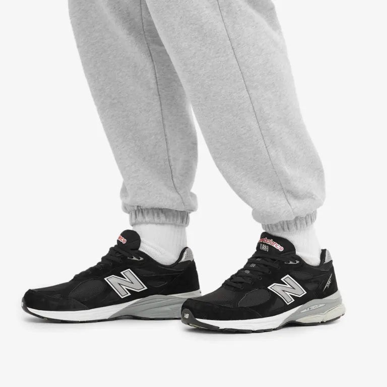 990v3 Made In USA Black Sneakers