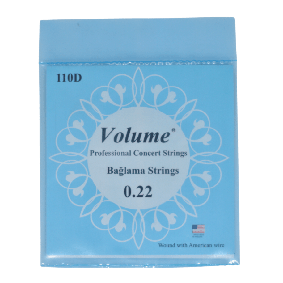 Volume 0.22 Divan Uzun Sap Boncuksuz Bağlama Teli