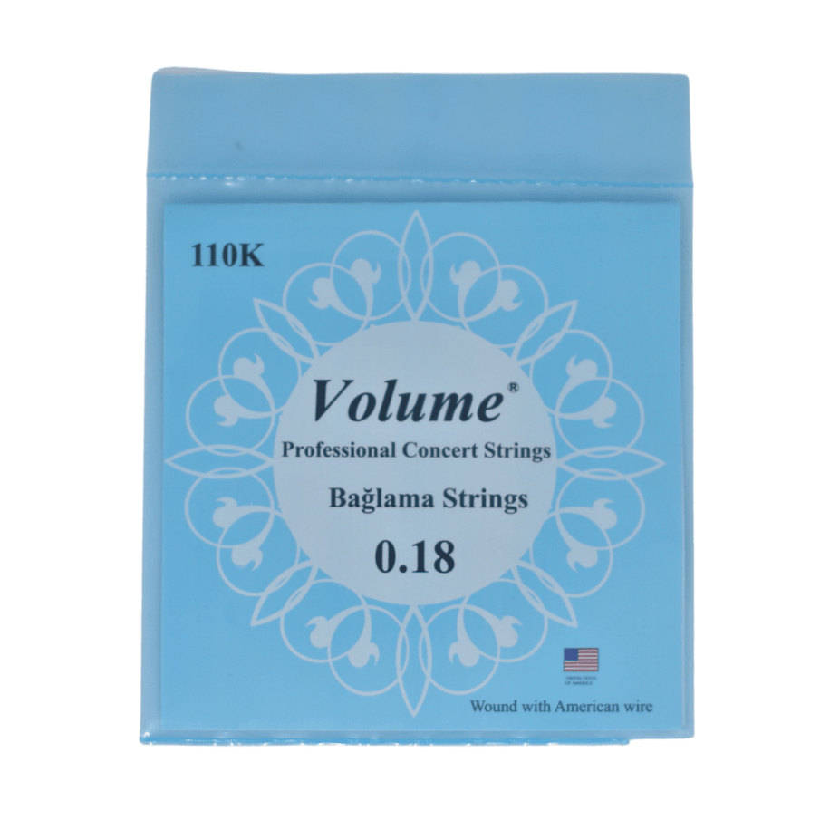 Volume 0.18 Kısa Sap Boncuksuz Bağlama Teli