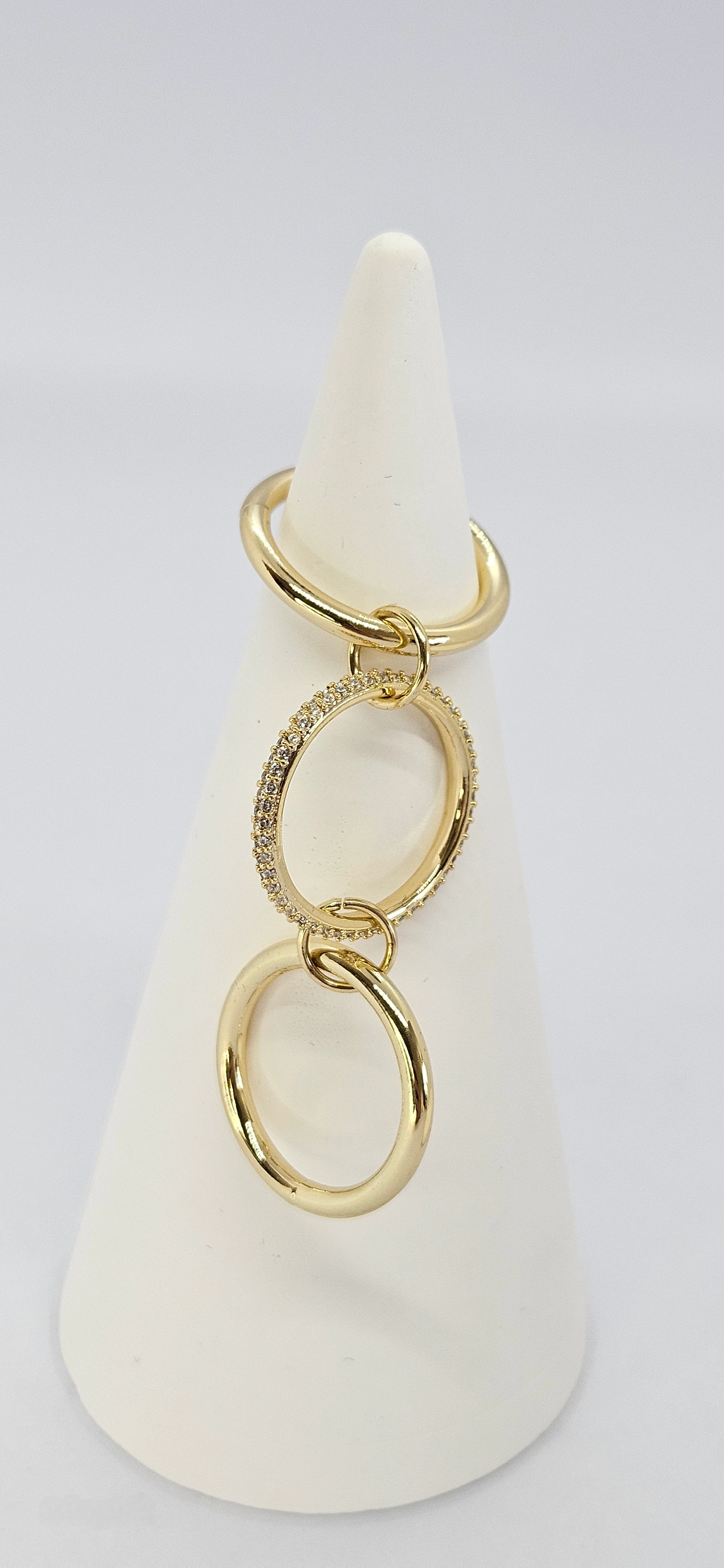 ZİRKON TAŞLI 3'LÜ YÜZÜK