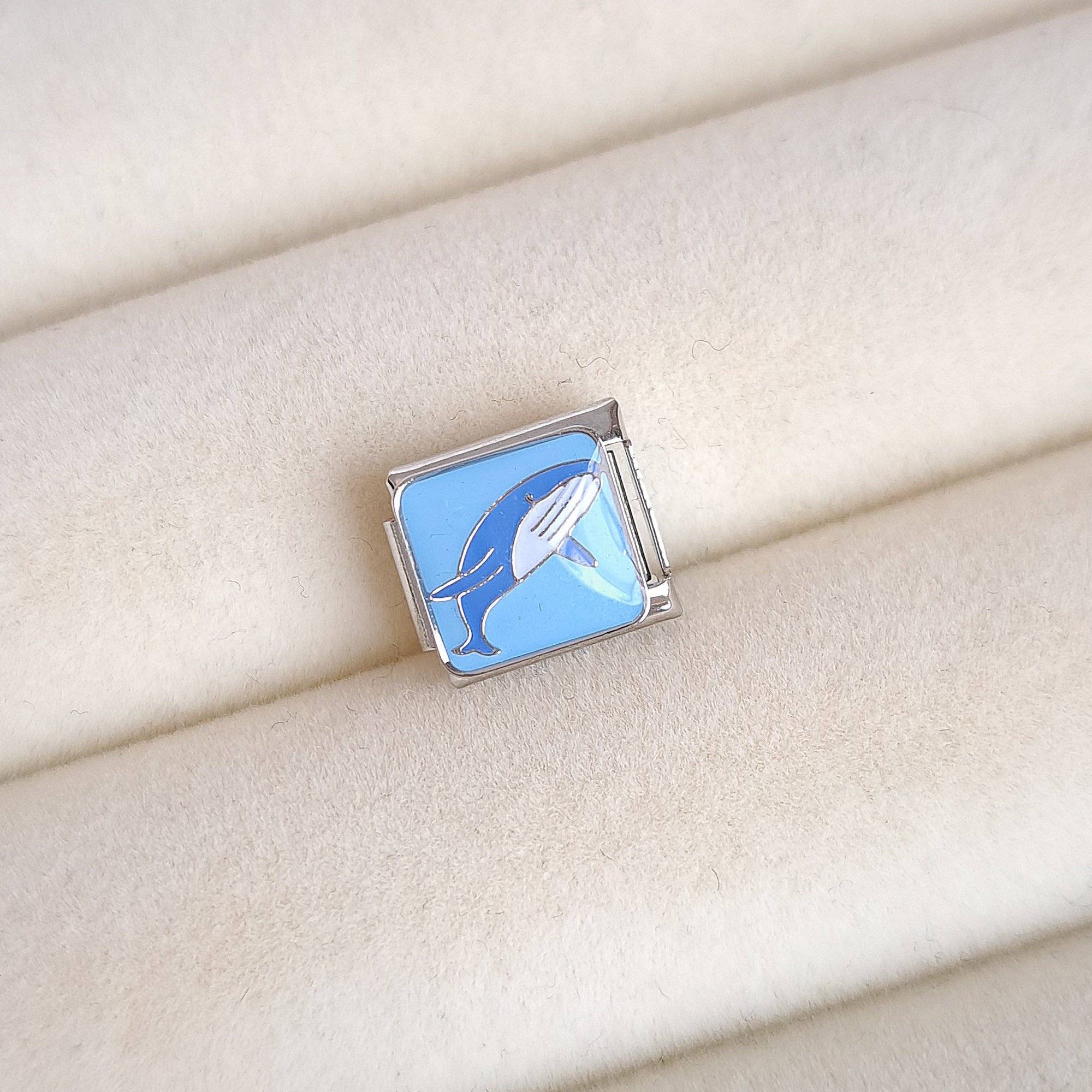 Blue Whale Charm