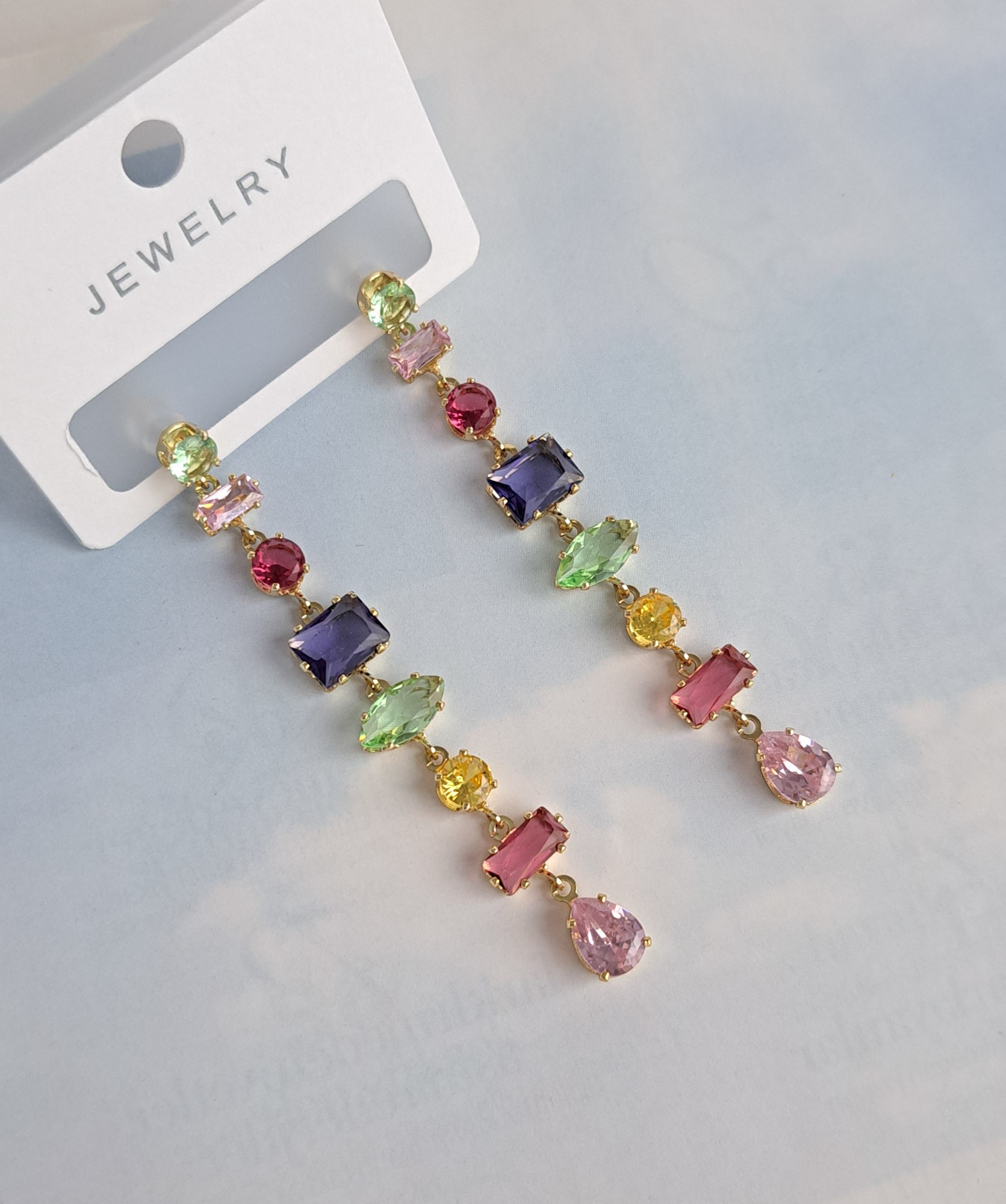 Multicolor Drop Earrings