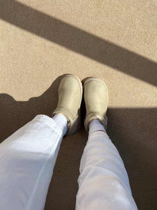 Ultra Bot Mini Beige (İthal Kalite)