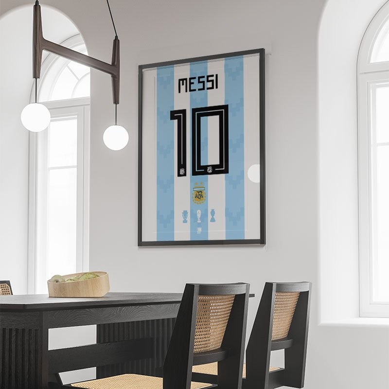 Lionel Messi 2018 Dünya Kupası Poster