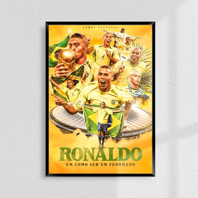 Ronaldo Brezilya Fenotablo Poster