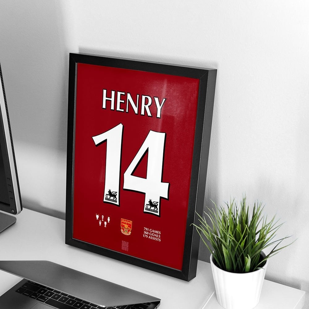 Thierry Henry 14 Poster