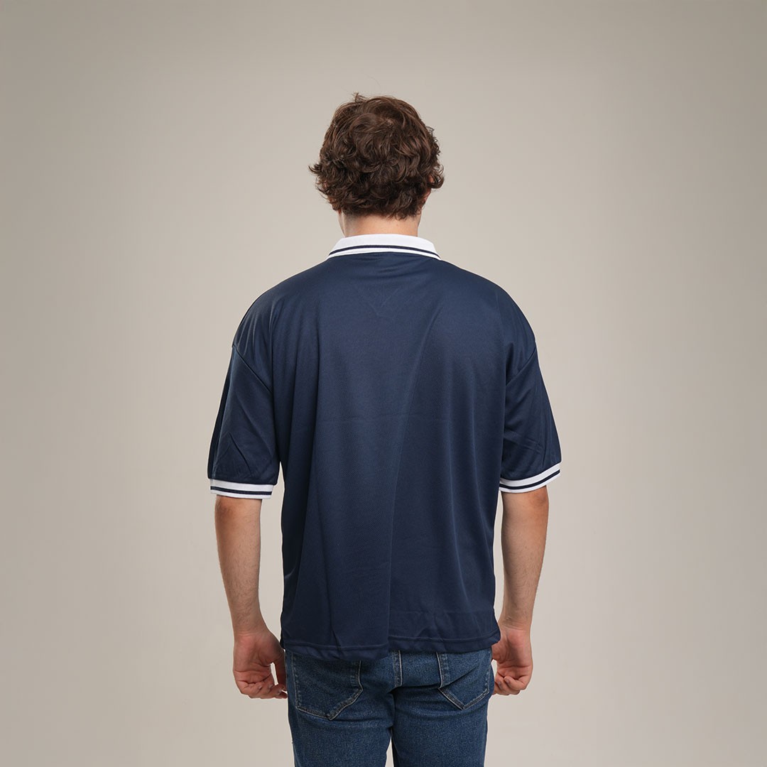 Lacivert Oversize Forma Tişört