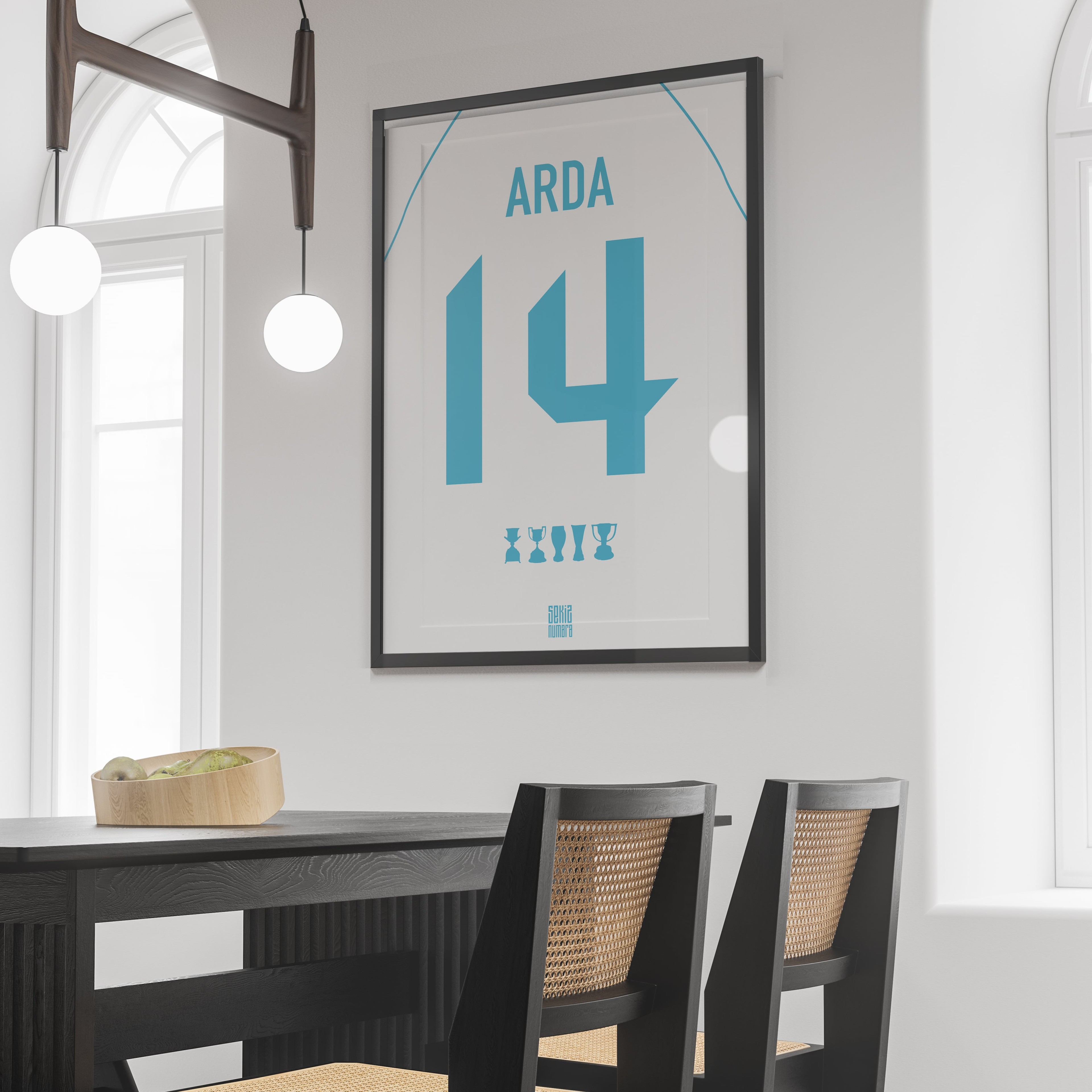 Arda Turan 2008 Milli Takım Forma Poster