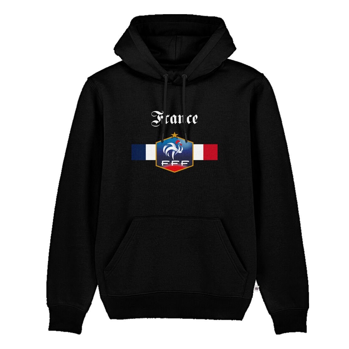 Fransa Dünya Kupası 2022 Font Sweatshirt