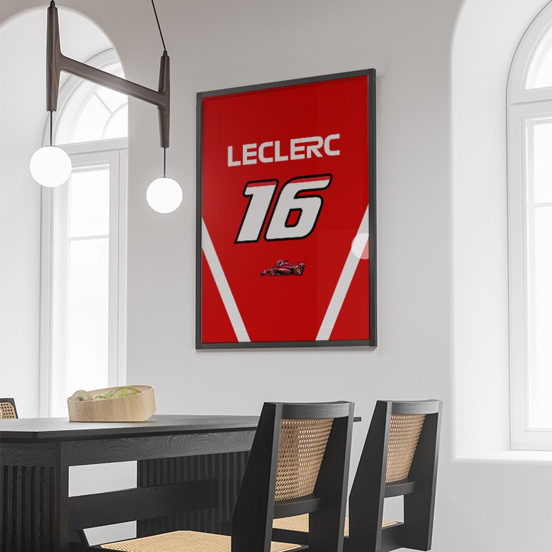 Charles Leclerc 16 Poster