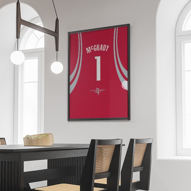 Tracy McGrady Basketbol Forma Poster