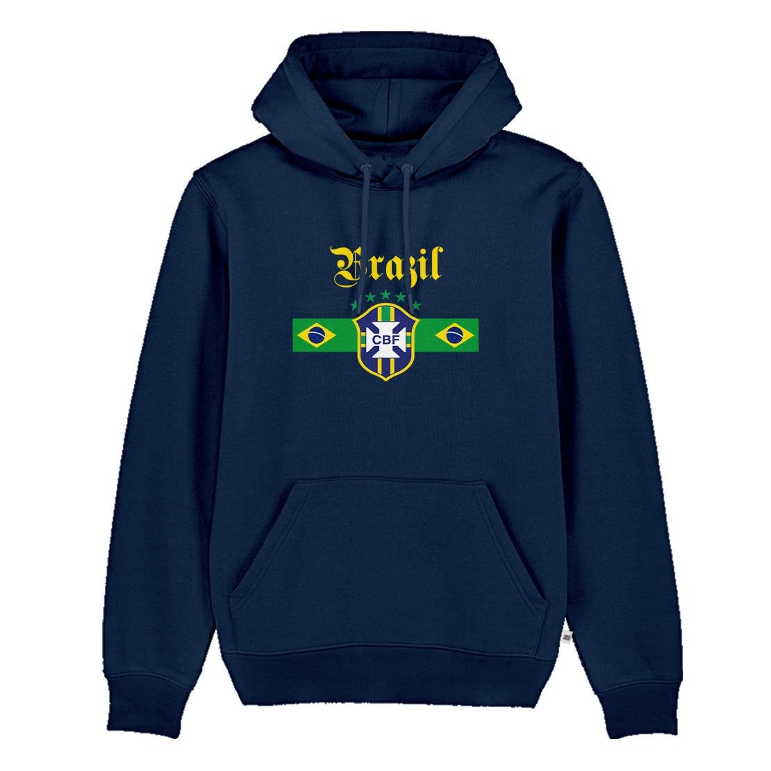 Brezilya Dünya Kupası 2022 Font Sweatshirt
