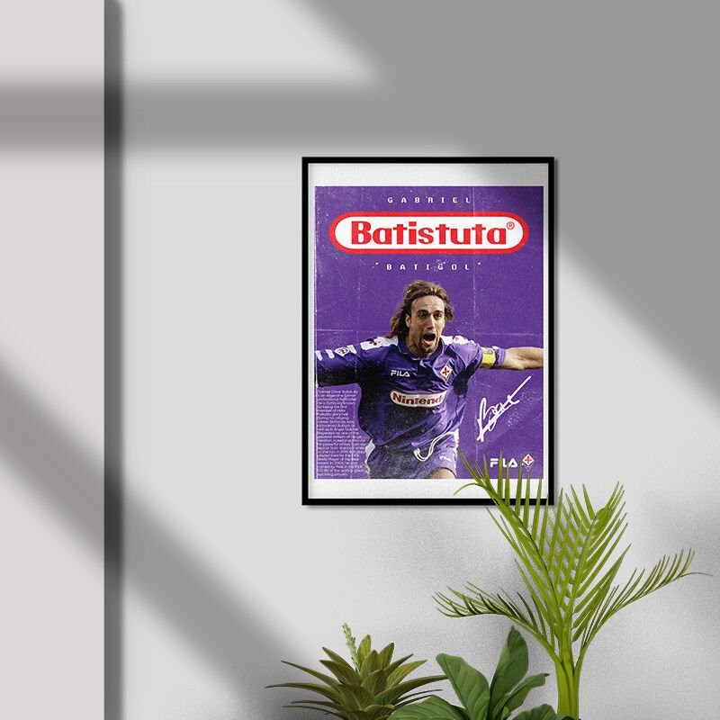 Batistuta Unutulmazlar Serisi Poster