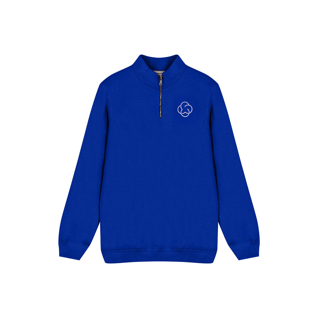 Tabenon Logo Yarım Fermuarlı Premium Sweatshirt