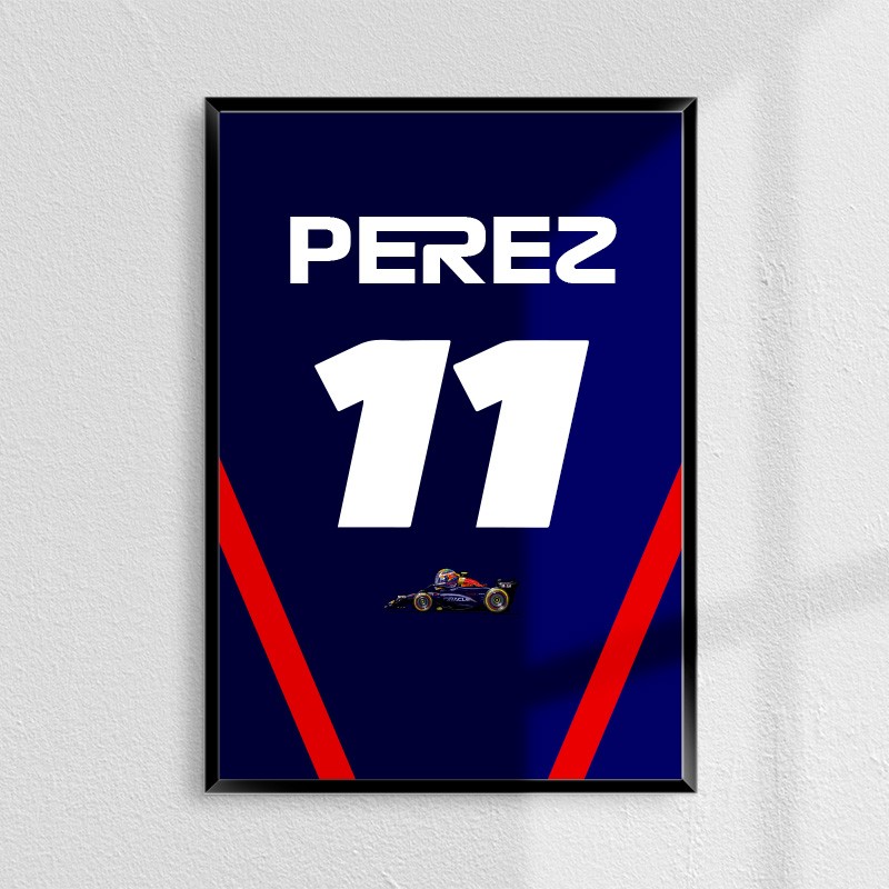 Sergio Perez 11 Poster