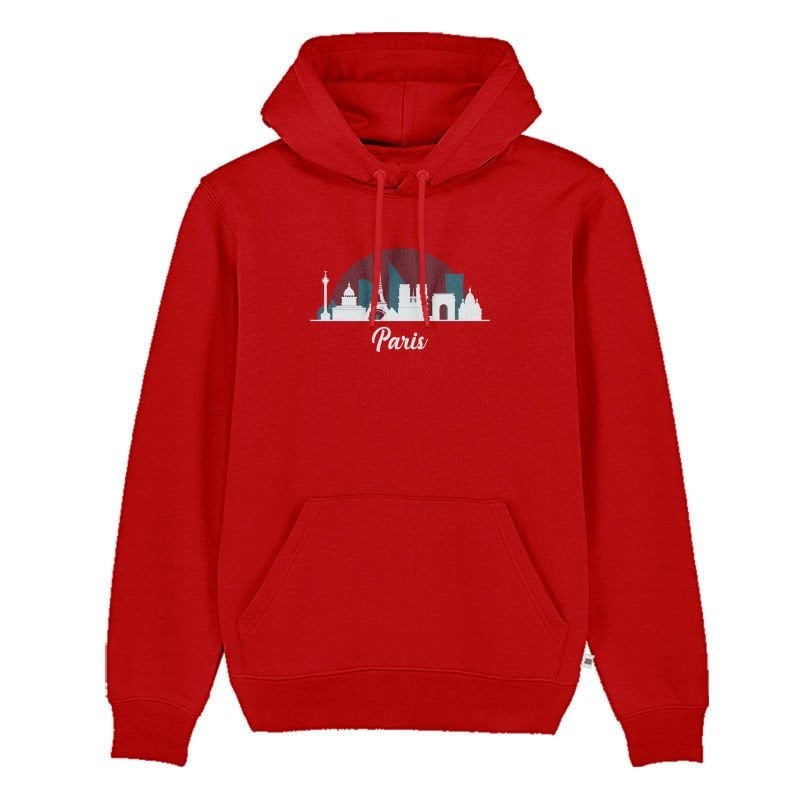 Paris Şehir Silüet Sweatshirt