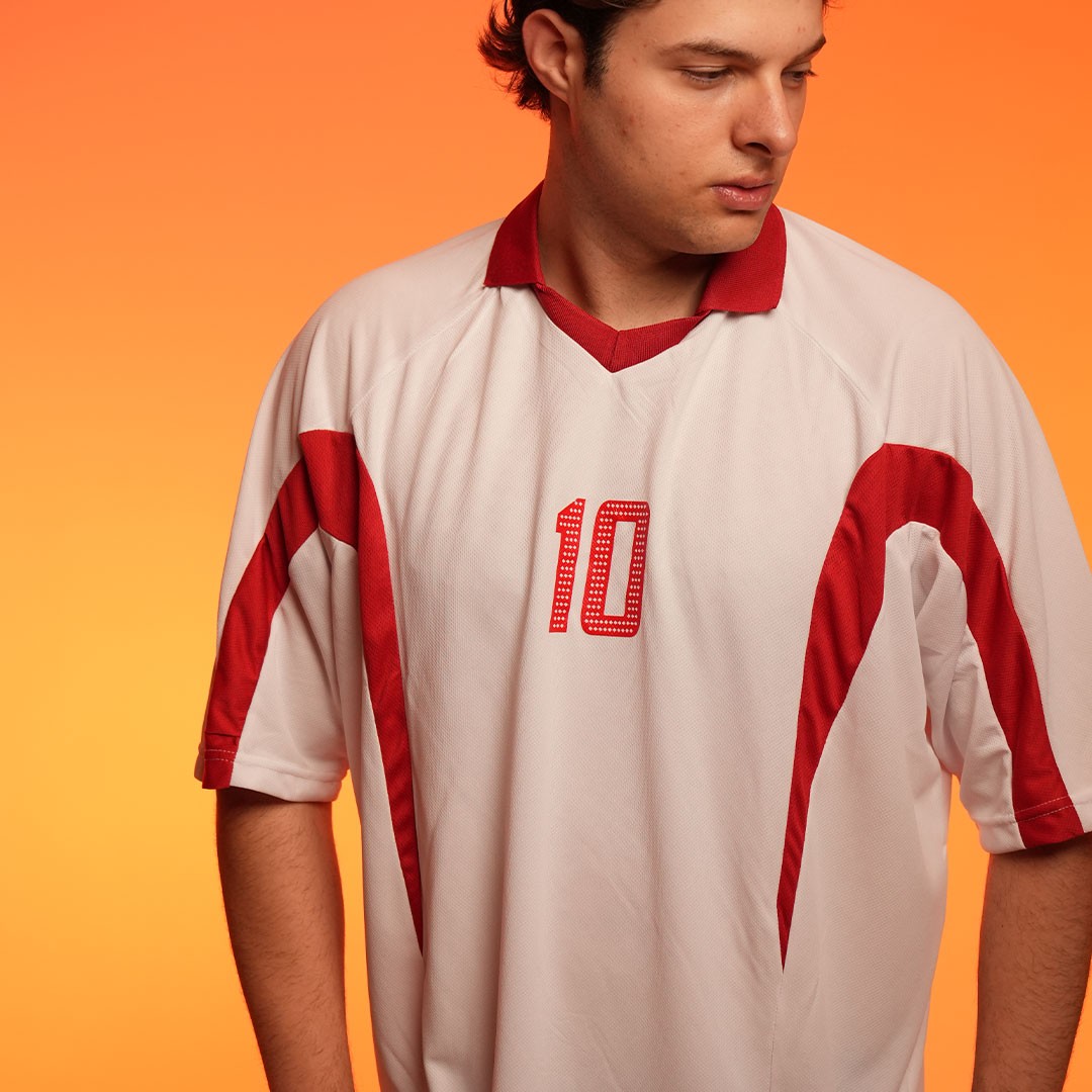 Türkiye 10 Numara Oversize Beyaz Forma