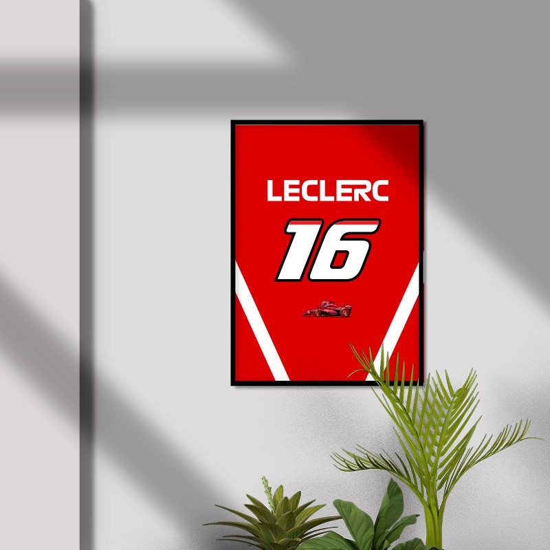 Charles Leclerc 16 Poster